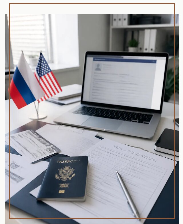 Оформление визы в США для туристов и бизнеса в Губкине