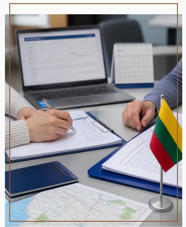 Профессиональное оформление визы в Литву для поездки в Губкине