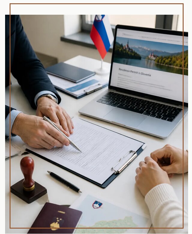 Оформление вида на жительство в Словении под ключ в Губкине