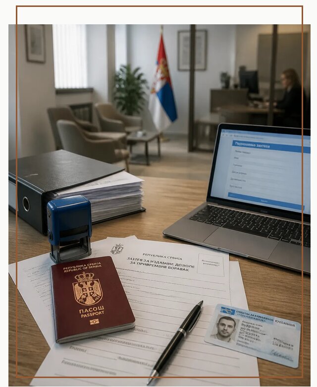Оформление ПМЖ в Сербии для переезда в Губкине под ключ