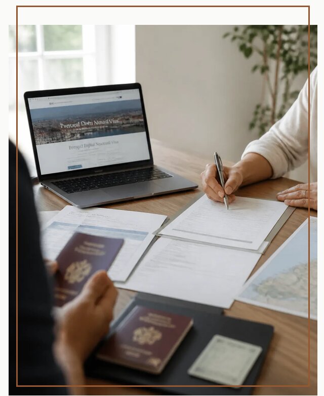 Оформление Digital Nomad и ВНЖ Португалии в Губкине